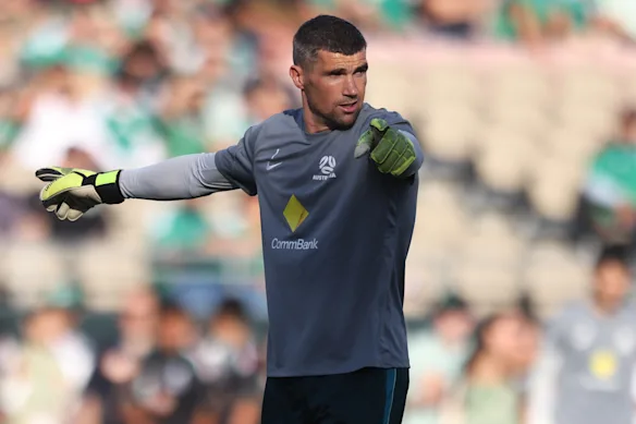 Mat Ryan, capitaine des Socceroos.