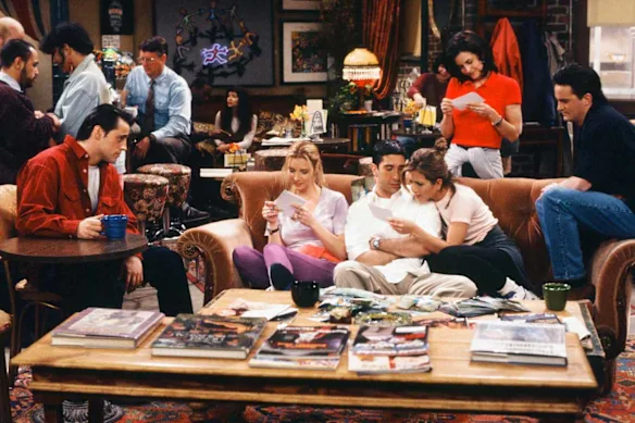 Burrows a choisi des inconnus pour le casting de Friends.