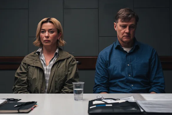 Eve Myles et David Morrissey dans Gone.
