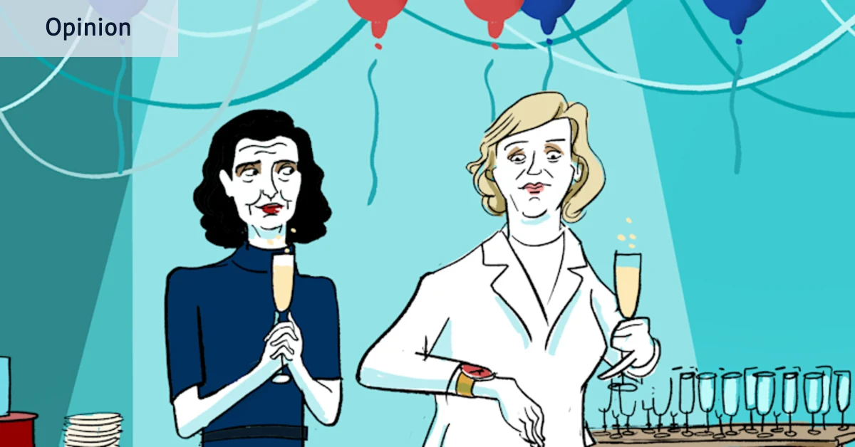 C'est la fête pour Zali Steggall et Allegra Spender. Maintenant, ils doivent trouver des fêtards