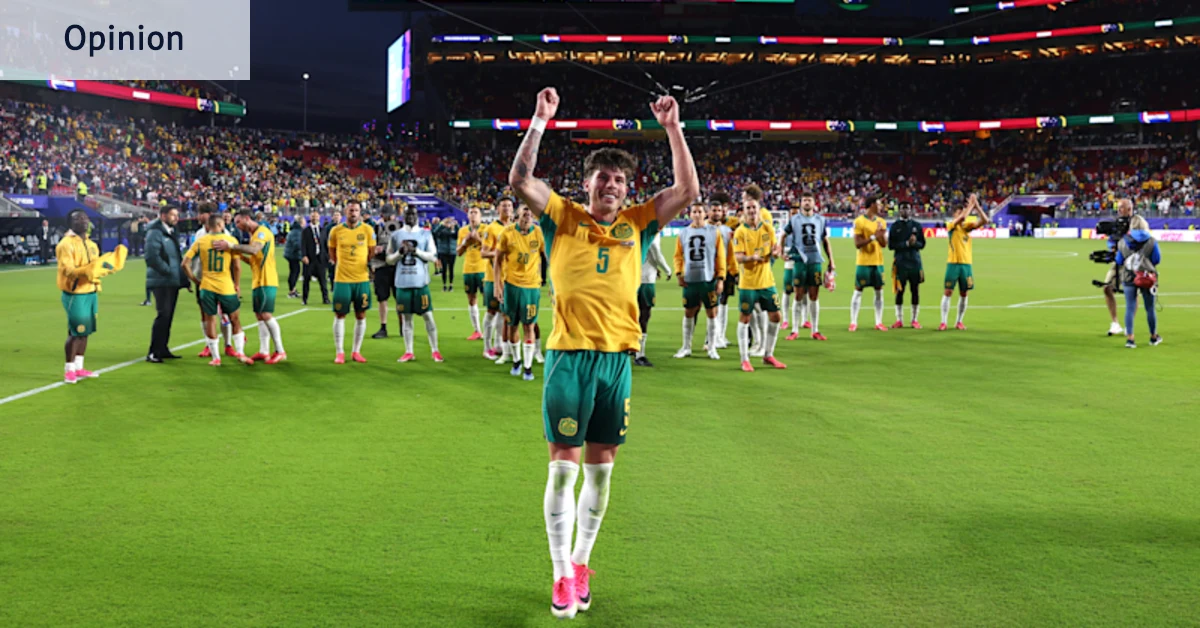Tot tot ! C'est formidable de reprendre le train des Socceroos