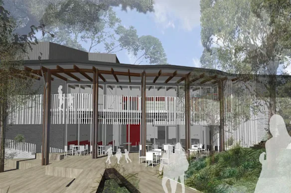 Plans pour le Marian Street Theatre rénové.
