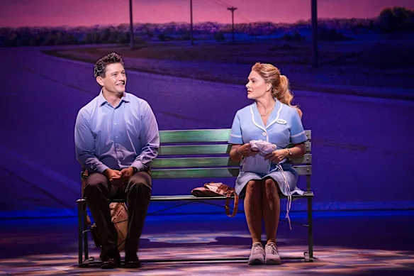 Rob Mills et Natalie Bassingthwaighte jouent dans Waitress.