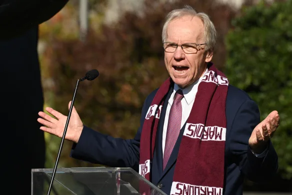 Peter Beattie, ancien premier ministre du Queensland.