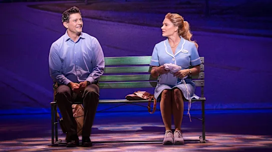 Rob Mills et Natalie Bassingthwaighte jouent dans Waitress.
