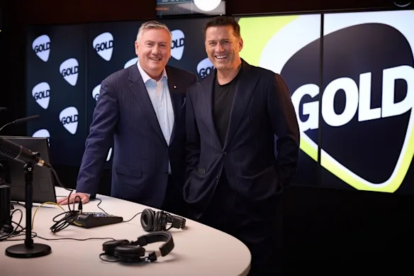 Karl Stefanovic (à droite) devrait être coupé de sa nouvelle émission avec Eddie McGuire sur ARN.