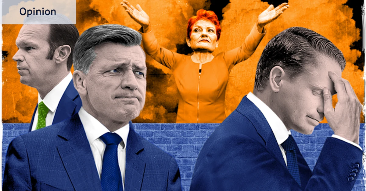 Clivage au sein du Parti libéral : Andrew Hastie, Angus Taylor et la menace One Nation de Pauline Hanson
