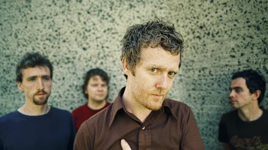 L'auteur-compositeur-interprète irlandais Glen Hansard avec The Frames.