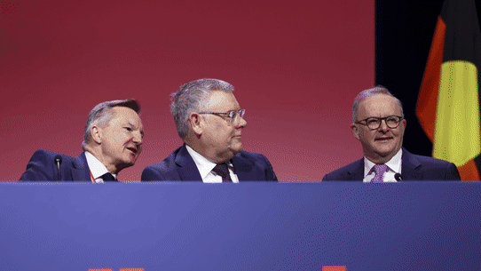 La deuxième journée de la 50e conférence nationale de l'ALP est en cours à Adélaïde.