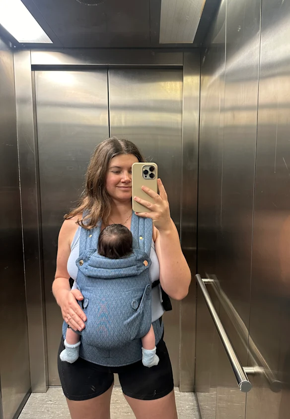 Bethany Williams et son bébé.