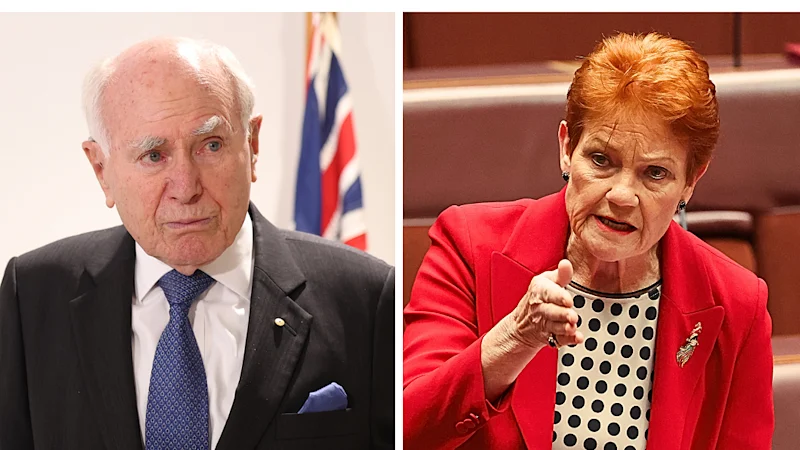 John Howard sur la Coalition et One Nation : l'ancien Premier ministre met en garde contre une alliance avec Pauline Hanson
