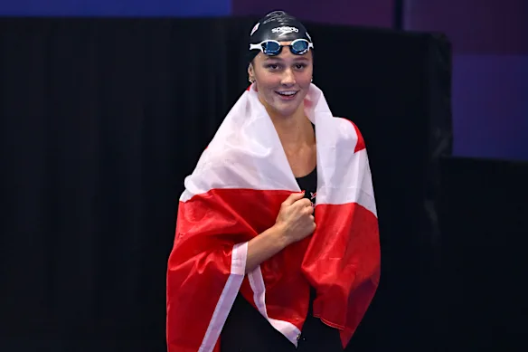 La superstar canadienne Summer McIntosh.