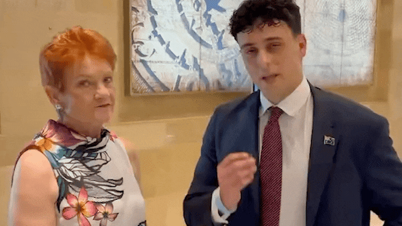 L'influenceur d'extrême droite André Mamet devient membre de One Nation de Pauline Hanson