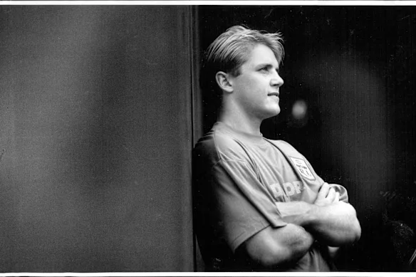 Smith pose pour un portrait en 1992.