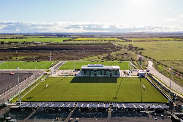 Le réaménagement d'Ironbark Fields à Tarneit était au cœur de l'avenir du club.