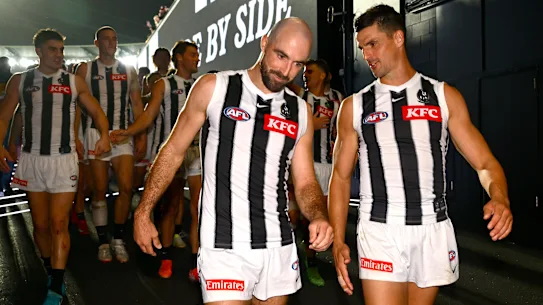 Grandes décisions : Collingwoo doit gérer les éventuelles sorties des grands du club Steele Sidebottom et Scott Pendlebury.