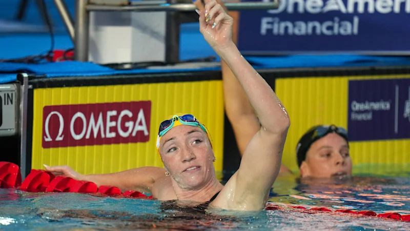 Lani Pallister natation : la star australienne remporte une victoire choc sur Summer McIntosh et pousse Katie Ledecky au 1500 m