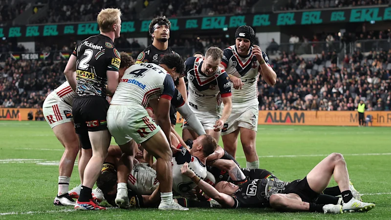 Mises à jour en direct de la LNR : les Penrith Panthers affrontent les Sydney Roosters au CommBank Stadium