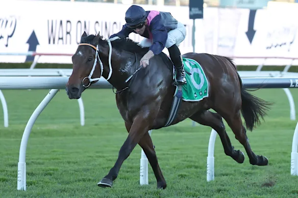 James McDonald gagne au Hawker Hall à Randwick le 25 juillet. 