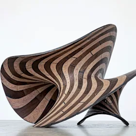 La chaise Ply Loop de Joris Laarman est biodégradable