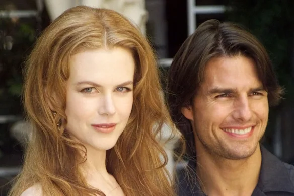 Nicole Kidman et Tom Cruise en septembre 1999.