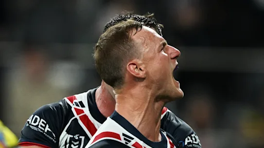Daly Cherry-Evans a marqué deux essais pour les Roosters contre les Panthers jeudi soir.
