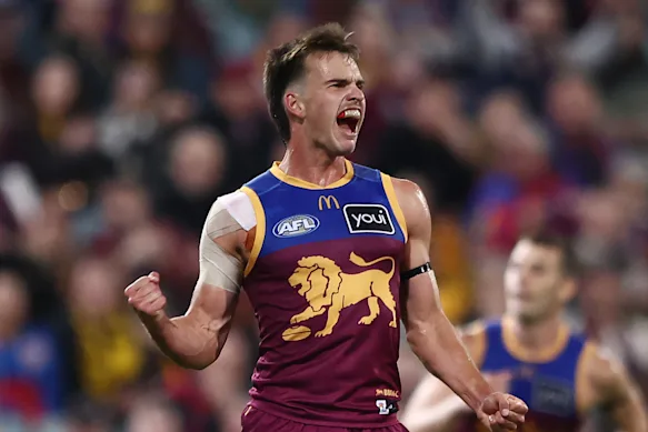 Daniel Annable célèbre son premier but en AFL.