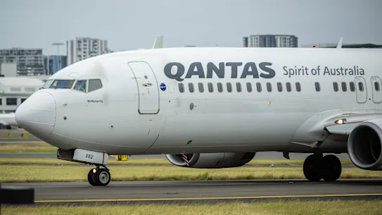 Un Qantas 737 à Sydney.