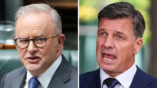 Le chef de l'opposition, Angus Taylor, a déclaré que le Premier ministre Anthony Albanese retirait l'échelle pour les jeunes.