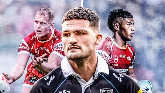 Les idées de Nathan Cleary ont permis aux Dolphins de remporter un échange parmi les quatre meilleurs demis entre Isaiya Katoa et Brad Schneider.