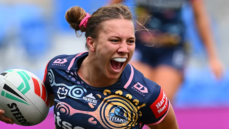 NRLW : Keebra Park State High School mène la production de la ligue féminine, alors que la star des Gold Coast Titans, Teagan Levi, brille