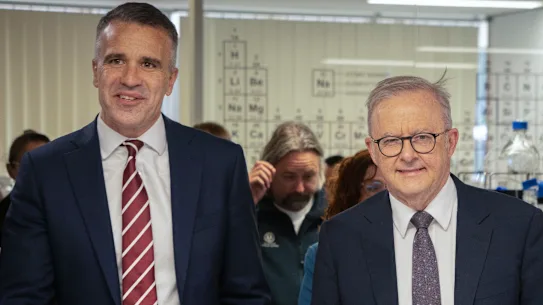 Le premier ministre Peter Malinauskas affirme entretenir de bonnes relations avec le premier ministre Anthony Albanese.