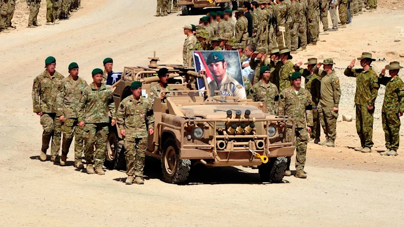 Mémorial australien de la guerre : honorer l'héritage du caporal suppléant Mervyn McDonald et des anciens combattants d'Afghanistan