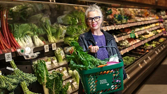 Professeur Felice Jacka dans le rayon légumes chez Woolies.