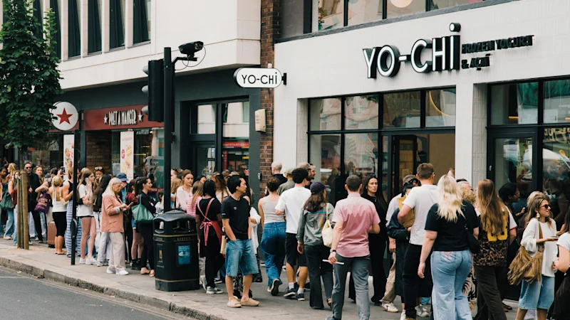 Ouverture de Yo-Chi London : prochain arrêt au Texas pour un vendeur australien de yaourts glacés en plein essor