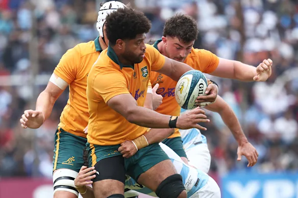 Rob Valetini était à son meilleur niveau physique contre l'Argentine.