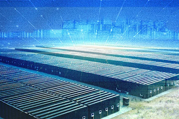 Les dépenses en centres de données et en infrastructures liées à l’IA augmentent. Cela pourrait transformer nos lieux de travail, ou faire monter les taux d’intérêt, ou les deux.