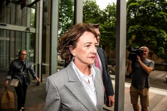 Fiona Brown était chef de cabinet de Linda Reynolds, alors ministre de l'Industrie de la Défense, lorsque Brittany Higgins a allégué que Bruce Lehrmann l'avait violée dans le bureau du ministre.