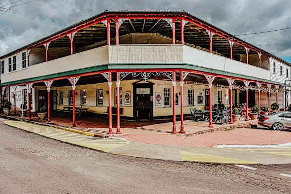 Le Peel Inn Hotel dans la ville régionale de Nundle près de Tamworth.