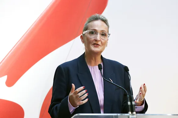 Vanessa Hudson s'est adressée aux médias à Sydney jeudi matin.
