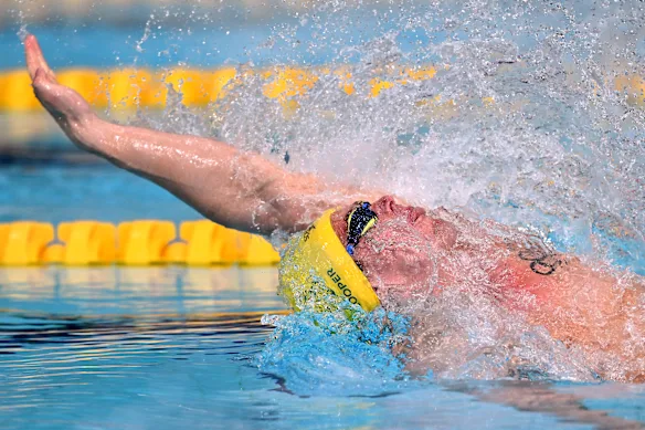 Isaac Cooper participe aux Jeux du Commonwealth à Glasgow. 