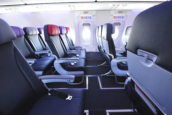 La flotte de Virgin Australia a été rafraîchie avec de nouveaux Boeing 737-800.