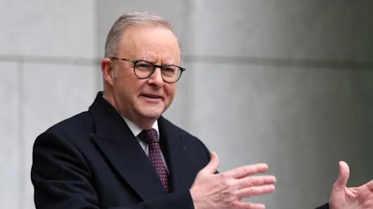 Premier ministre Anthony Albanese.