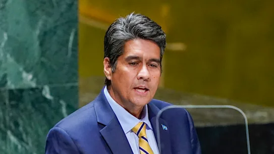 Surangel Whipps, président des Palaos