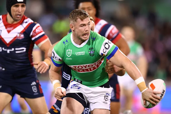 Les Raiders ont proposé à Hudson Young le contrat le plus riche de l'histoire du club.