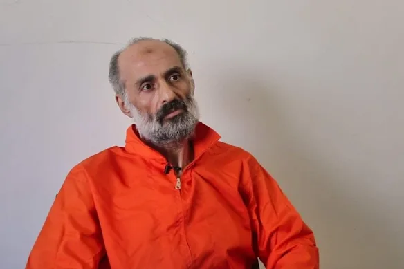 Mohammed Ahmad a parlé à l'ABC depuis sa détention en Syrie en 2019. 