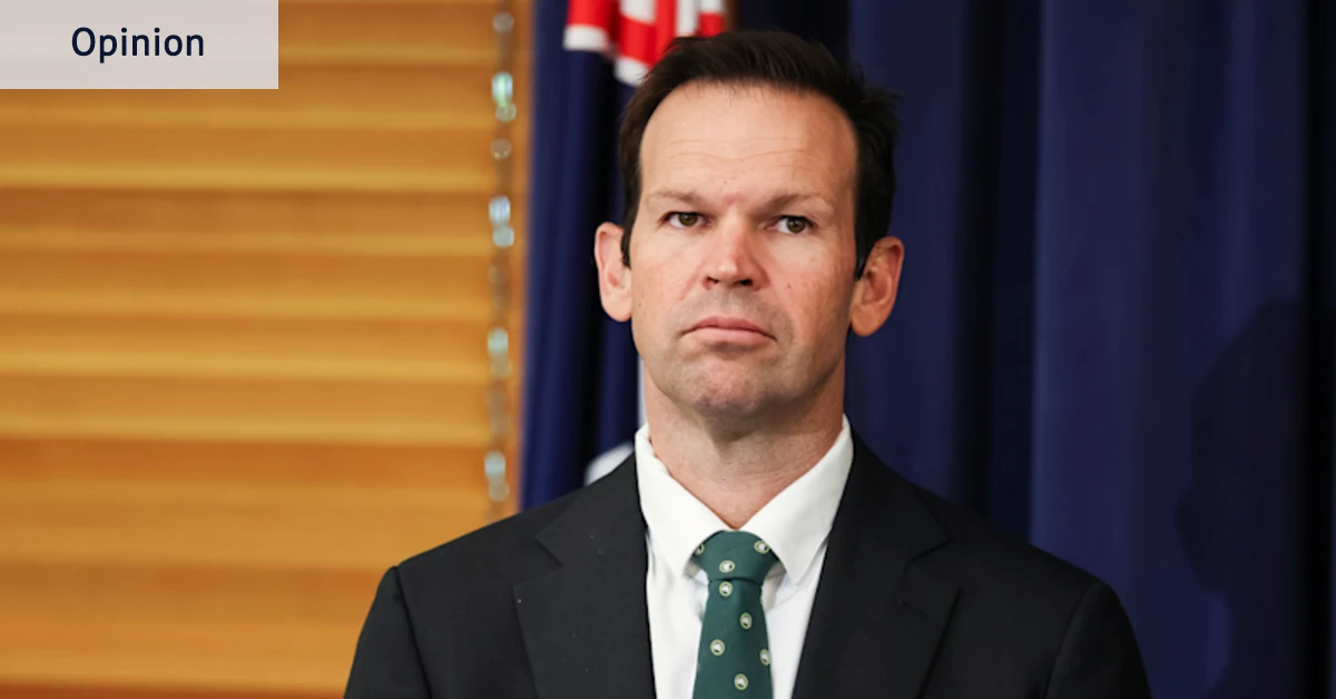 Après les commentaires bizarres de Matt Canavan sur la manosphère, il devrait vérifier son propre algorithme