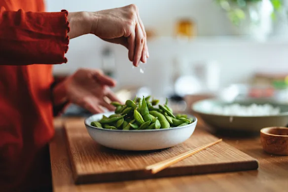L'edamame est une excellente source de protéines végétales et de fibres.