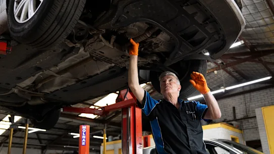 Tom Horne de Castle Automotive à Artarmon, Sydney.