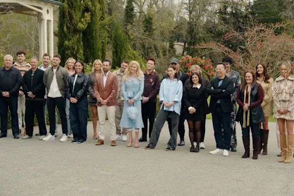 Le casting de Traitors Australia, composé d'anciennes stars de télé-réalité.